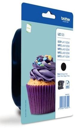 Tinta original brother lc123bkbp negro