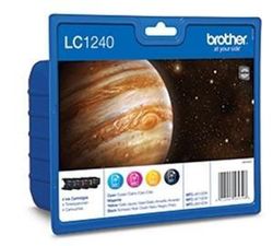 Tinta original brother lc1240valbp cuatricolor