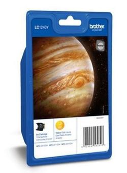 Tinta original brother lc1240ybp amarillo