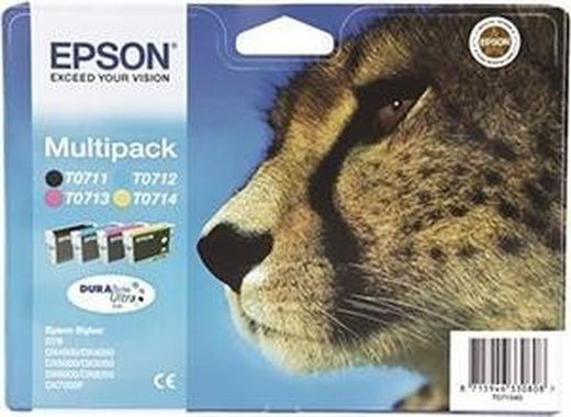 Tinta epson original c13t07154010 quadricolor