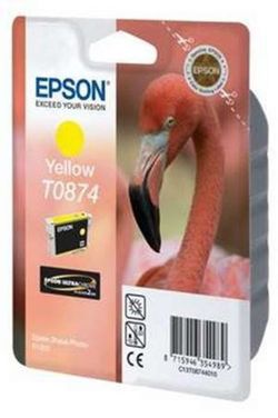 Tinta original epson c13t08744010 amarillo