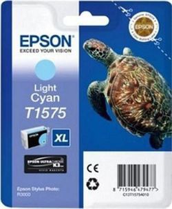 Tinta original epson c13t15754010 cyan