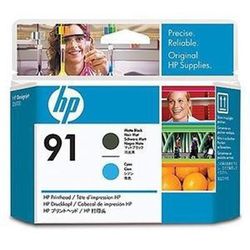 HP Designjet Z6100 cabezal de impresion Negro Mate y Cian Nº 91 DESC