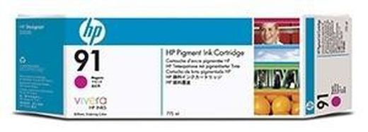 Tinta original hp c9468a magenta