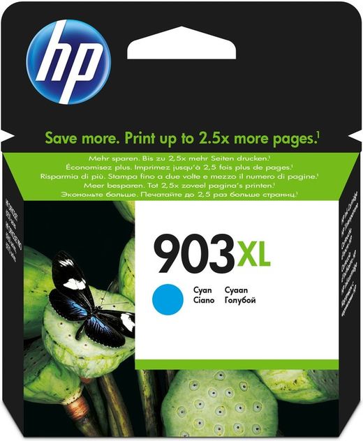 Encre d'origine hp t6m03ae cyan