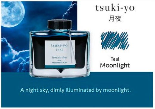 Tinteiros Iroshizuku. 24 cores de tinta diferentes