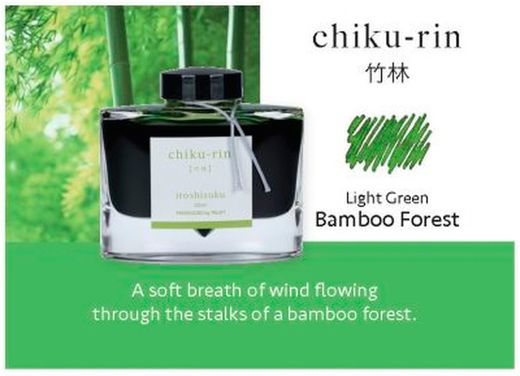 Tinteiros Iroshizuku. 24 cores de tinta diferentes