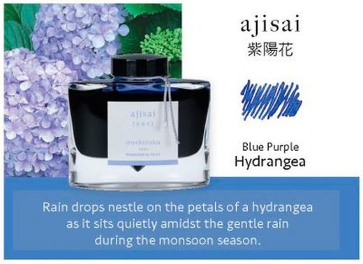 Tinteiros Iroshizuku. 24 cores de tinta diferentes