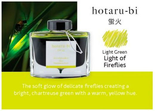 Tinteiros Iroshizuku. 24 cores de tinta diferentes