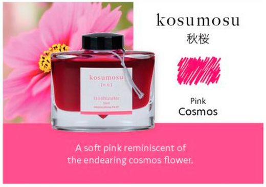 Tinteiros Iroshizuku. 24 cores de tinta diferentes