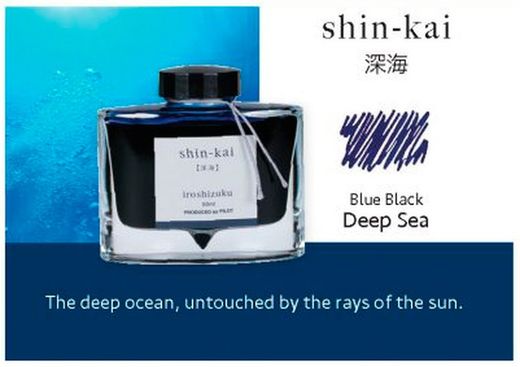 Tinteiros Iroshizuku. 24 cores de tinta diferentes