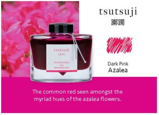 Tinteiros Iroshizuku. 24 cores de tinta diferentes