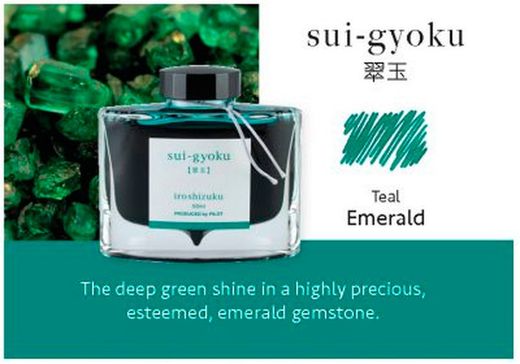 Tinteiros Iroshizuku. 24 cores de tinta diferentes