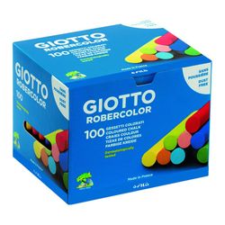 Tizas robercolor de giotto. Blancas y colores