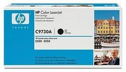Toner original hp c9730a negro