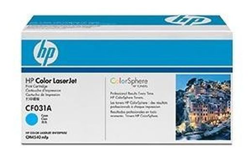 Toner d'origine hp cf031a cyan