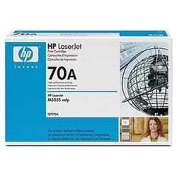 Toner original hp q7570a negro