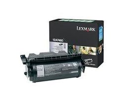 Toner original lexmark 12a7460 negro