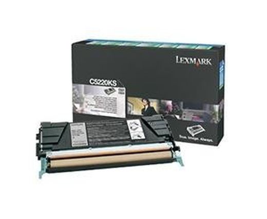 Toner preto genuíno Lexmark C5220ks