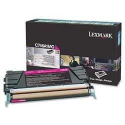 toner magenta d'origine lexmark c746a1mg