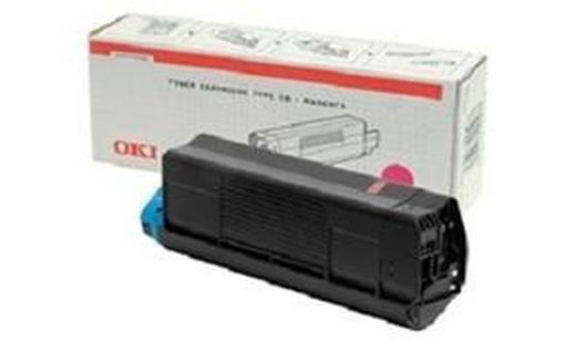 toner magenta original oki 42127406