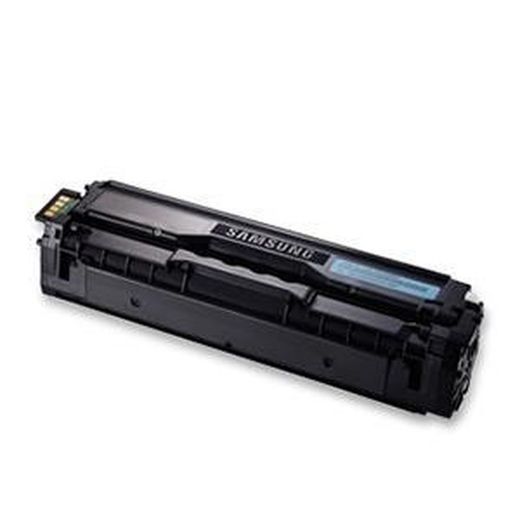 Cartouche de toner d'origine samsung cltc504s cyan