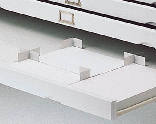 Fixação interna pára armário de arquivo horizontal