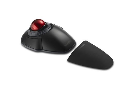 Kensington Orbit Wireless Trackball com anel de rolagem, branco