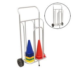Transport avec roues pour cônes