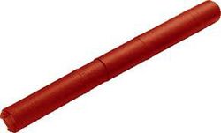 Tube en plastique coloré pour plans