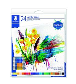 tubes de peinture acrylique staedtler