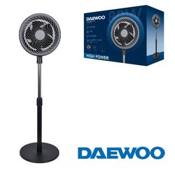 Ventilador Daewoo High Speed 80W Negro