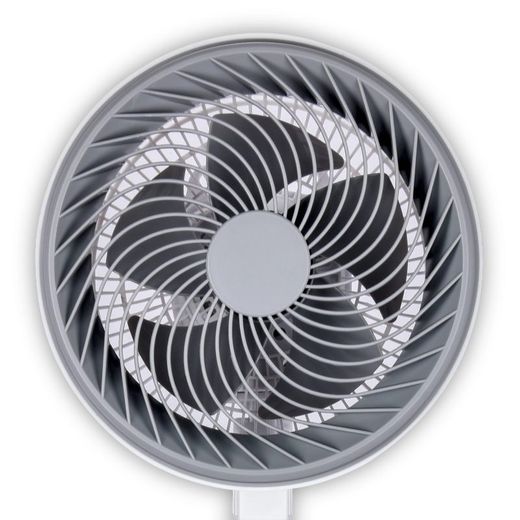 Ventilador de pie 10" diametro 105cm altura 5 aspas 80W