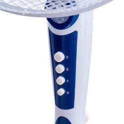 Ventilateur sur Pied 16" Base Ronde 45W 40cm