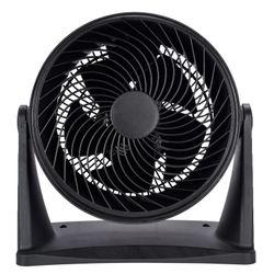 Ventilador de sobremesa 10" diametro 25cm altura 5 aspas 90W Inclinación ajustable