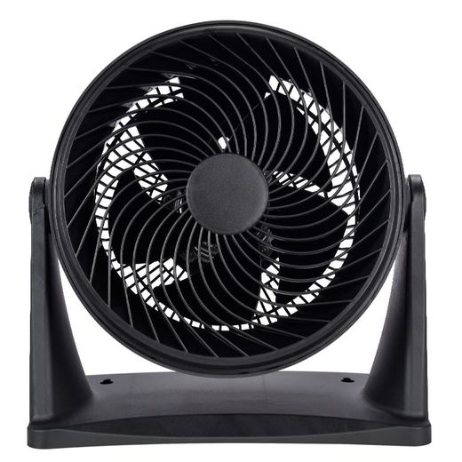 Ventilador de sobremesa 10" diametro 25cm altura 5 aspas 90W Inclinación ajustable