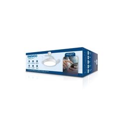 Ventilador de techo con aspas retráctiles Borde negro