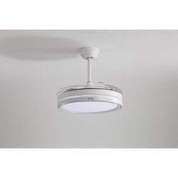 Ventilador de techo + luz 107cm diametro 35W Blanco
