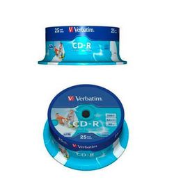 Verbatim 43439 cd-r imprimible. 25 uds.
