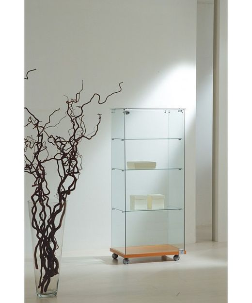 Vitrine 140 x 60 x 40 cm. 3 prateleiras