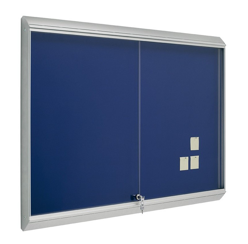 Tablero de corcho Zénit con marco de aluminio de diseño . 100 x 120 cm —  Cartabon