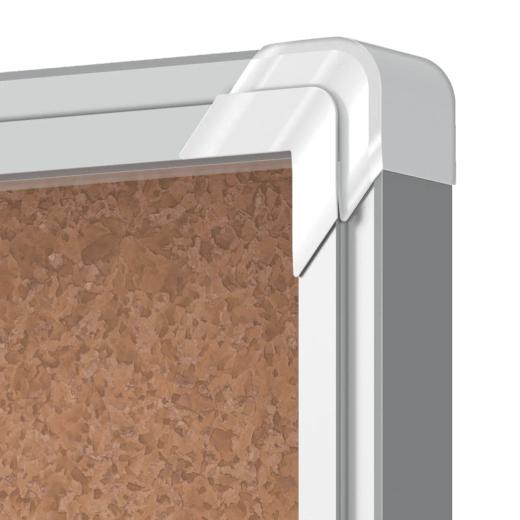 Vitrine interne Nobo. Porte courante et surface sur le patio. Deux tailles