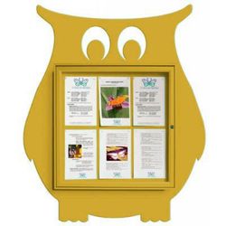 Vitrina infantil de exterior modelo buho