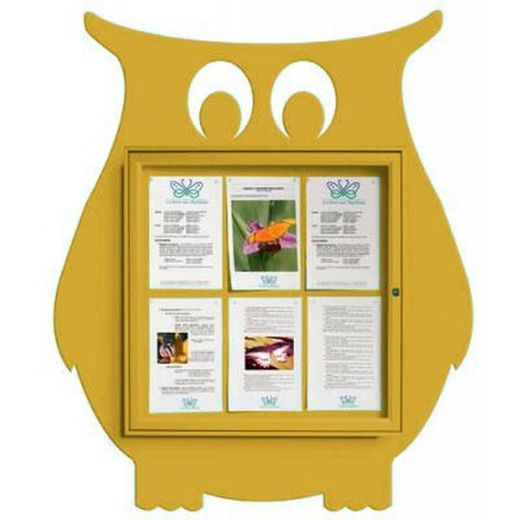 Vitrina infantil de exterior modelo buho