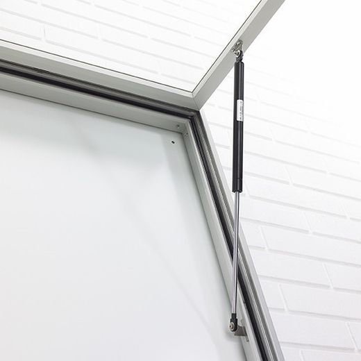 Vitrine magnétique d'extérieur "Top" avec portes relevables