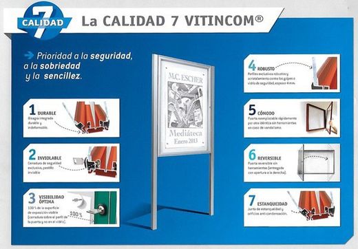 Vitrine magnétique d'extérieur Tradition