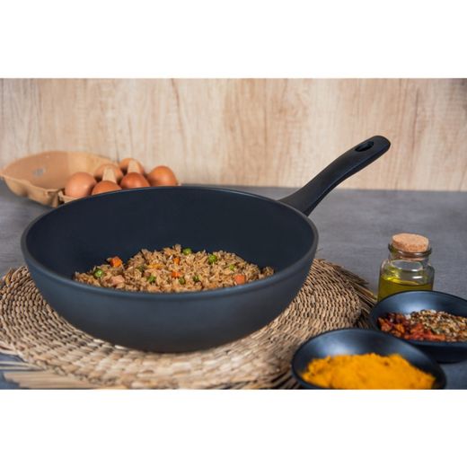 Wok antiadhésif Kaula 28cm