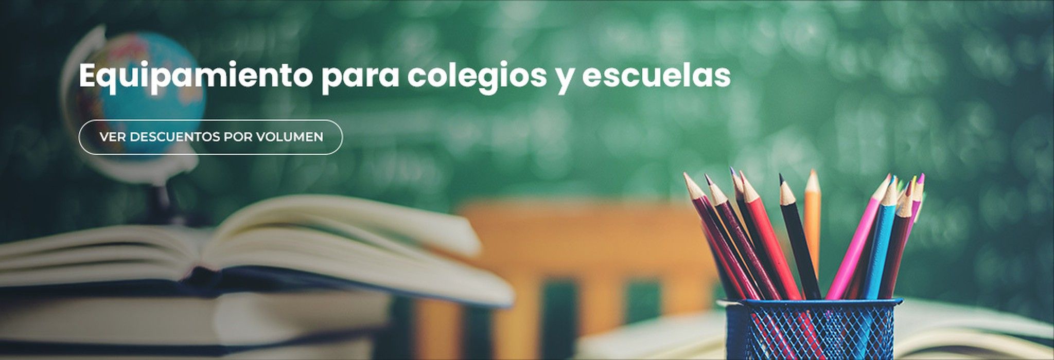 Equipamiento para escuelas y colegios